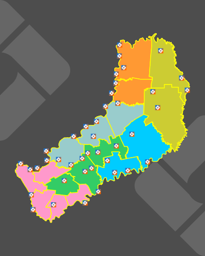 web MAPA PUNTO UNO REGIONES